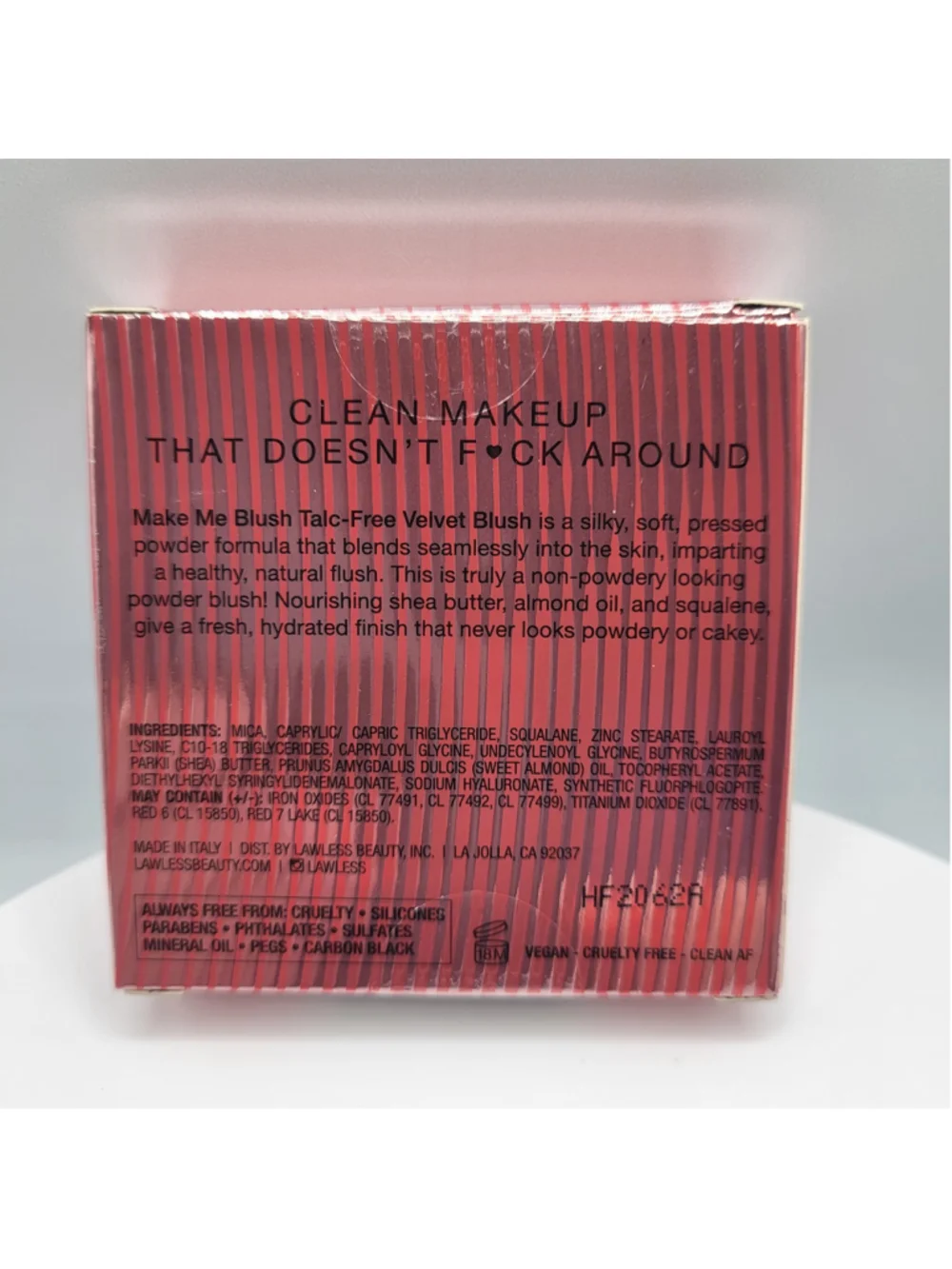 Lawless Make Me Blush Talc-Free Velvet Blush – Phoenix – 0.18 oz – New in Box